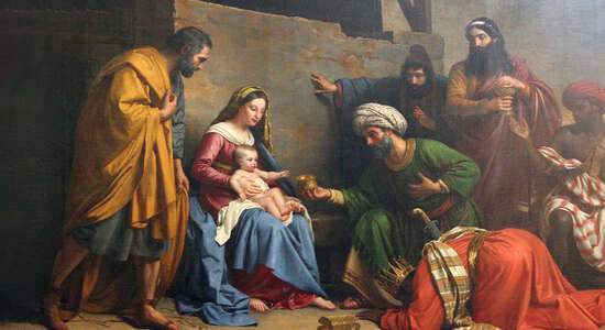 Boże Narodzenie - pokłon trzech Królów