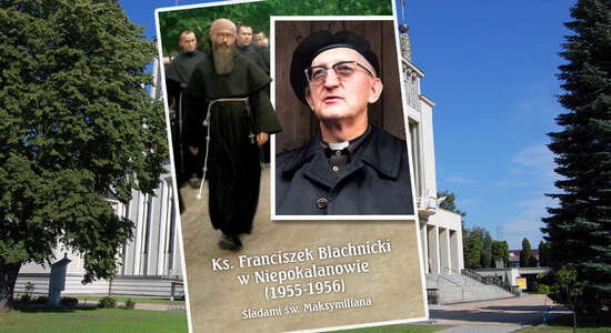 Ks. Franciszek Blachnicki w Niepokalanowie