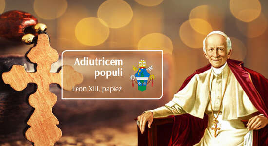 Leon XIII, papież - Adiutricem populi