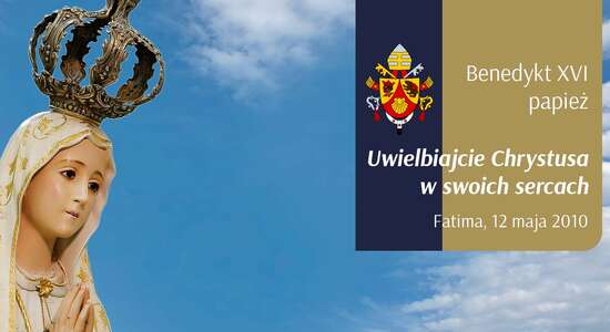 Benedykt XVI w Fatimie