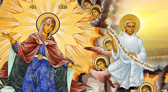 Maryja i Elred z Rievaulx